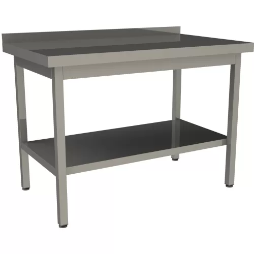 Стол производственный Restoinox 1000х800х850  с бортом, обвязка