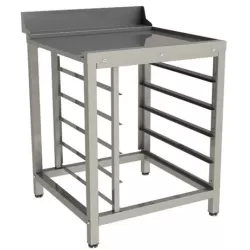 Стол выходной для посудомоечной машины Restoinox 700х750х850/900